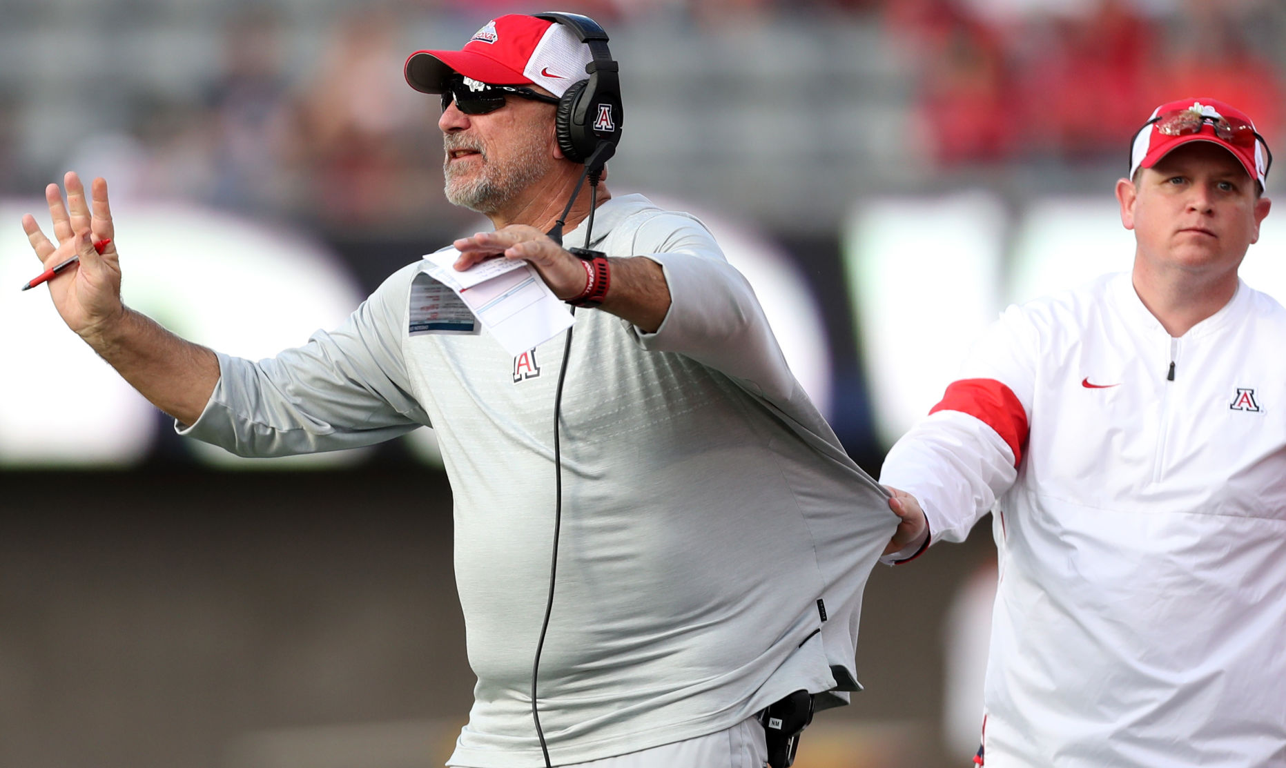 Arizona vs Oregon State football, homecoming